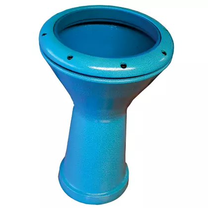 8.5 x 17-inch Tunable Doumbek - Blue Finish