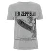 Promuco - Led Zeppelin T-Shirt, UK Tour 1969 Ice Grey