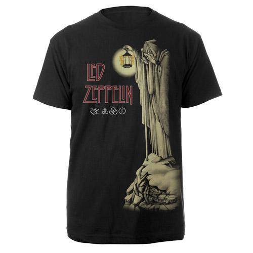 Led Zeppelin Hermit T-Shirt, Black - Large