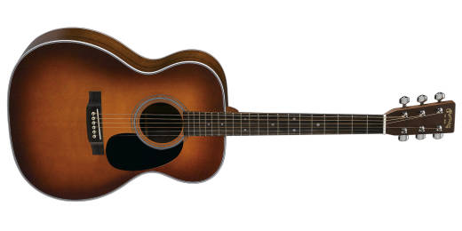 000-28 Acoustic Guitar w/Case - Ambertone