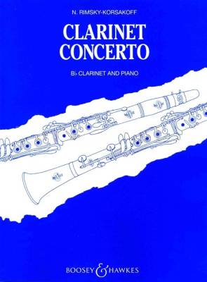 Boosey & Hawkes - Clarinet Concerto - Rimsky-Korsakoff - Clarinet/Piano Reduction - Book