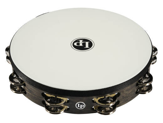 Latin Percussion - 10 Standard Tambourine with Perfect-Pitch Synthetic Head