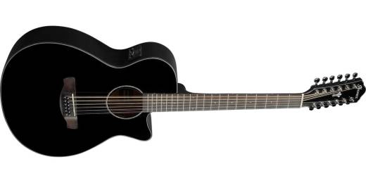 AEG5012 12-String Acoustic/Electric Guitar - Black