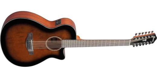 AEG5012 12-String Acoustic/Electric Guitar - Dark Violin Sunburst