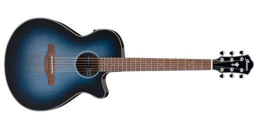 Ibanez - AEG50 Acoustic/Electric Guitar - Indigo Blue Burst High Gloss