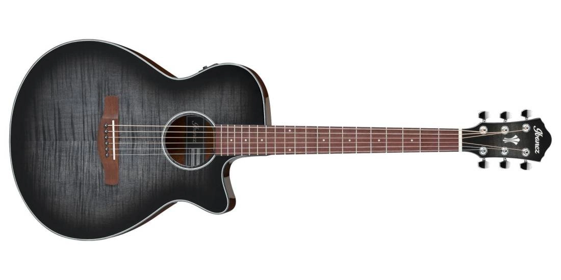 AEG70 Acoustic/Electric Guitar - Transparent Charcoal Burst High Gloss