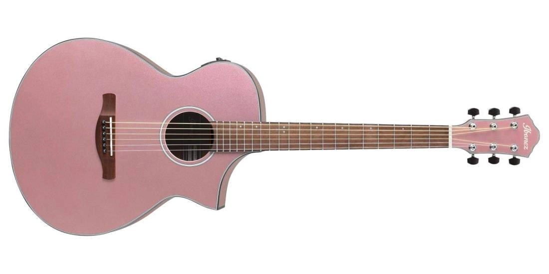 AEWC10 Acoustic/Electric Guitar - Rose Gold Metallic High Gloss