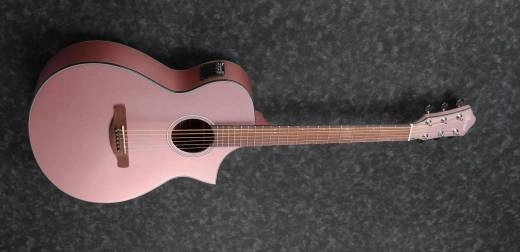 AEWC10 Acoustic/Electric Guitar - Rose Gold Metallic High Gloss