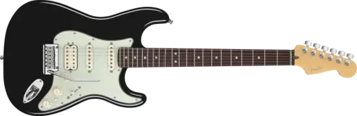 American Deluxe HSS Stratocaster - Rosewood Fretboard - Black
