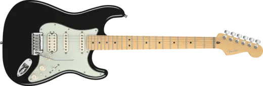 American Deluxe HSS Stratocaster - Maple Fretboard - Black