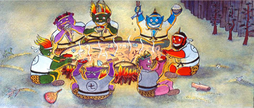 Ten Oni Drummers - Gollub/Stone - Classroom -  Book
