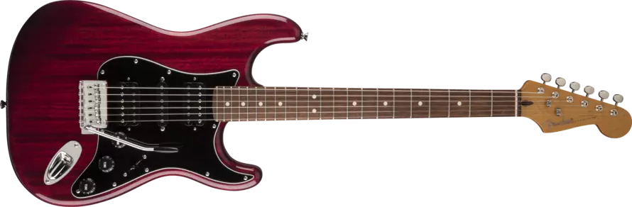 Modern Player Stratocaster HSH - Crimson Red Transparent