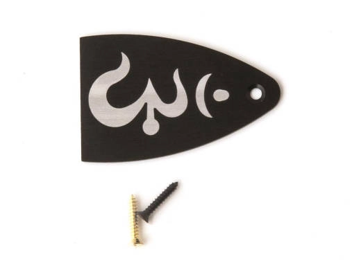 Couvercle anodis noir pour tige de rglage \'\'Om Symbol\'\'.
