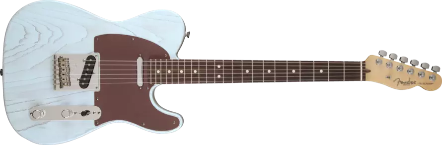 FSR American Telecaster Rustic Ash - Sonic Blue