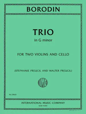 International Music Company - Trio in G minor - Borodin/Preucil/Preucil - String Trio (2 Violins/Cello)