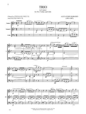 Trio in G minor - Borodin/Preucil/Preucil - String Trio (2 Violins/Cello)