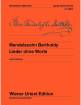 Wiener Urtext Edition - Songs without words - Mendelssohn - Piano - Book