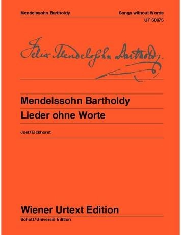 Songs without words - Mendelssohn - Piano - Book