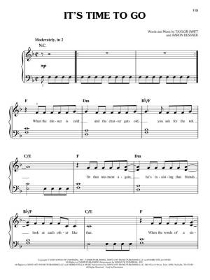 Taylor Swift: Evermore - Easy Piano - Book