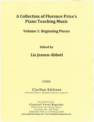 A Collection of Florence Price\'s Piano Teaching Music Volume 1: Beginning Pieces - Piano - Book