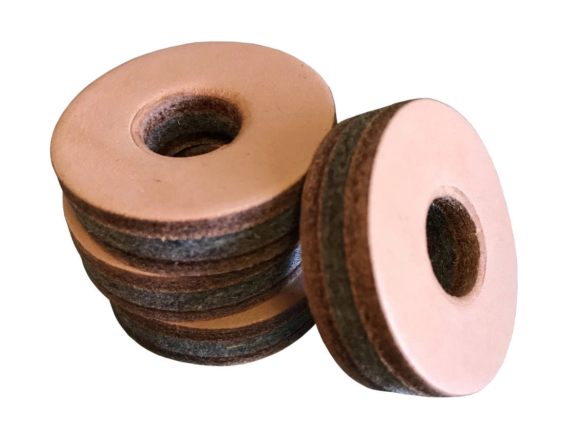 Leather/Felt Cymbal Washers - 4 Pack