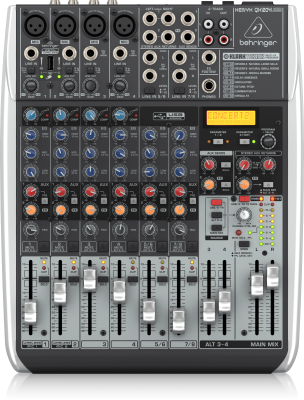Behringer Xenyx 12 Input 2/2 Bus Mixer W/USB & Effects