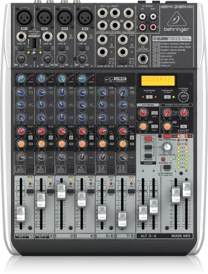 Xenyx 12 Input 2/2 Bus Mixer w/USB & Effects