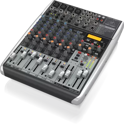 Xenyx 12 Input 2/2 Bus Mixer w/USB & Effects