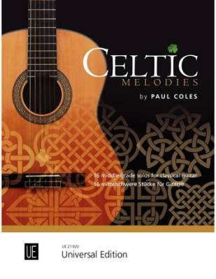 Celtic Melodies for guitar - Coles - Classical Guitar - Book