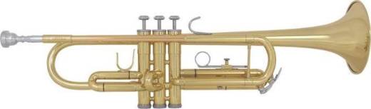 Bach - 1st Hook ML Bore Lacquer Trumpet w/Case