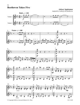 Beethoven & More - Igudesman - Violin Duets - Book