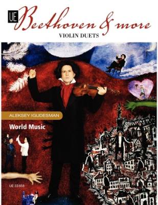 Universal Edition - Beethoven & More - Igudesman - Duos de violon - Livre
