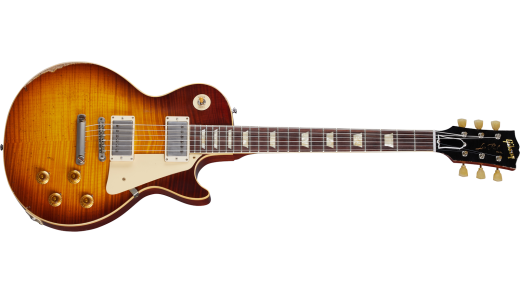 Gibson Custom Shop - Guitare Les Paul Standard 59 Murphy Lab Heavy Aged - Slow Ice Tea Fade