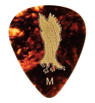 PRS Guitars - Classic Tortoise Picks, Medium (Pack of 12)