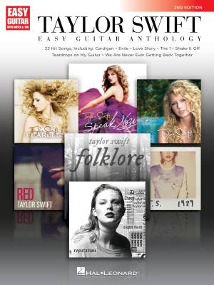 Taylor Swift: Easy Guitar Anthology (2nd Edition) - Guitar TAB - Book