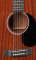 000RS1 Solid Sapele Acoustic/Electric Guitar with Case