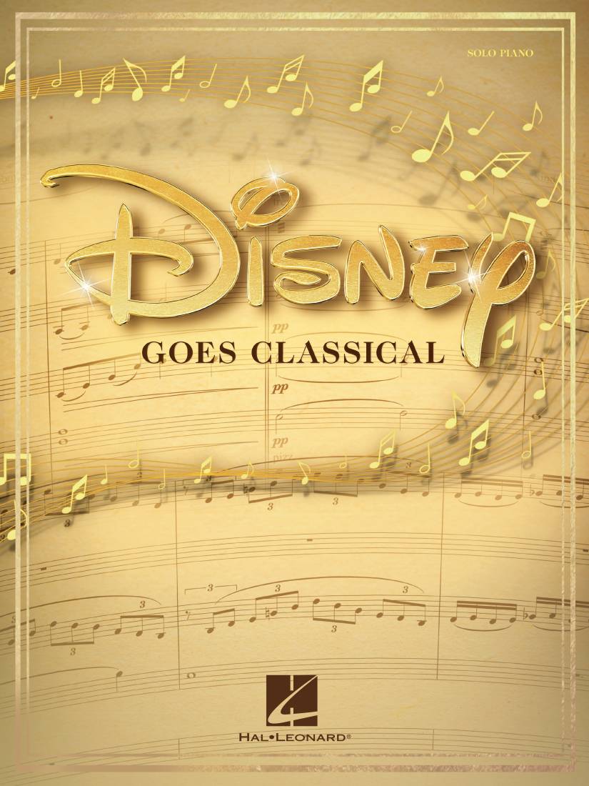 Disney Goes Classical - Piano - Book