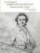 Ricordi - Works for Solo Violin - Paganini/Vescovo - Violin - Book