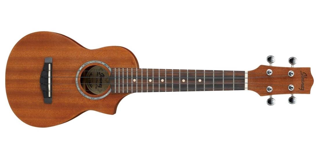 UEWS5 EW Cutaway Soprano Ukulele, Sapele - Open Pore Natural