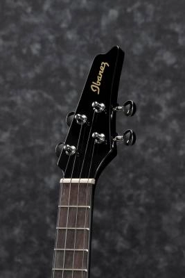 UICT10 Iceman Tenor Ukulele - Black High Gloss