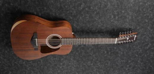Guitare acoustique 12 cordes dreadhought jubior AW5412JR avec étui - Naturel, pores ouverts