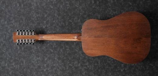 Guitare acoustique 12 cordes dreadhought jubior AW5412JR avec étui - Naturel, pores ouverts