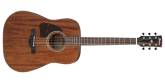 Ibanez - AW54L Dreadnought Acoustic Guitar, Left-Handed - Open Pore Natural