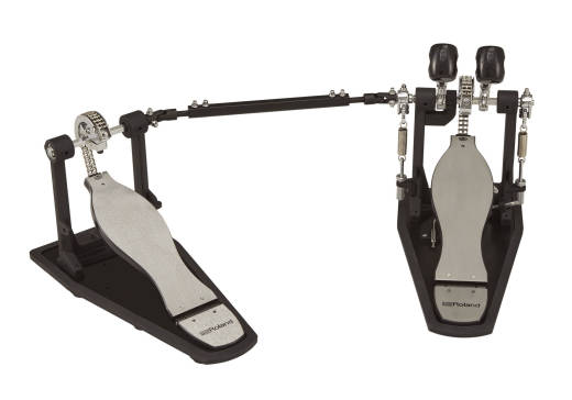 Roland - RDH-102A Heavy-Duty Double Kick Pedal with Low Acoustic Noise