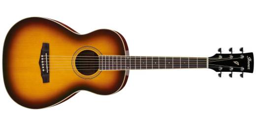 PN15 Parlor Acoustic Guitar - Brown Sunburst High Gloss