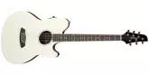 Ibanez - TCY10E Talman Double Cutaway Acoustic\/Electric Guitar - Ivory