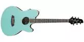 Ibanez - TCY10E Talman Double Cutaway Acoustic\/Electric Guitar - Sea Foam Green