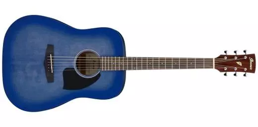 PF18 Dreadnought Acoustic Guitar - Washed Denim Burst Open Pore