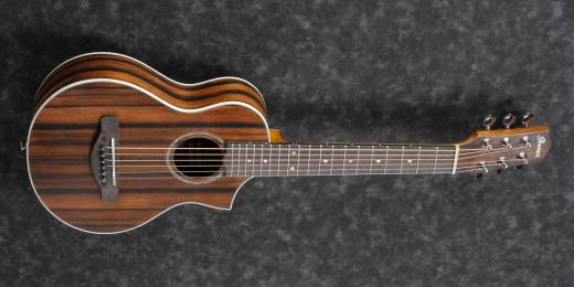 EWP13 Steel String Piccolo Acoustic Guitar - Dark Brown Open Pore