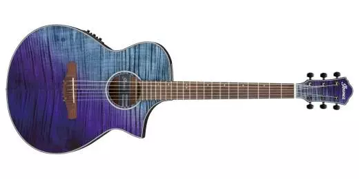 AEWC32FM Acoustic/Electric Guitar - Purple Sunset Fade High Gloss
